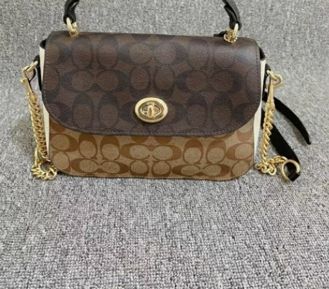 蔻驰 COACH 奢侈品 女士中号手提单肩...