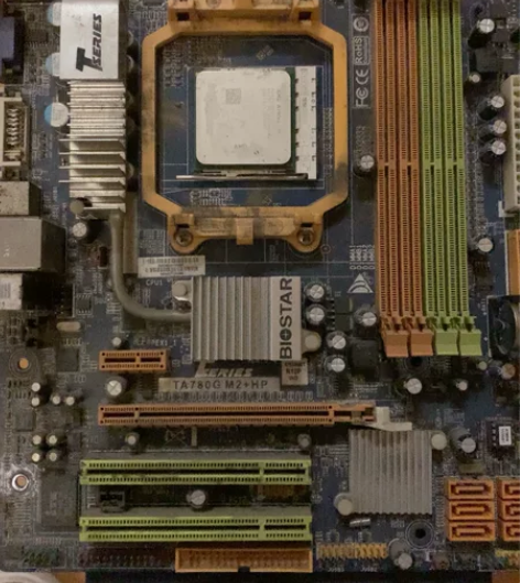 映泰TA780G M2+HP突然点不亮了，...
