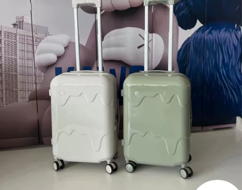 漫游雪糕行李箱男女通用登机密码拉杆箱包邮 ...