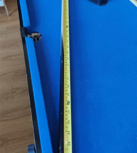 Snooker折叠大号台球桌,吃灰中,便宜...