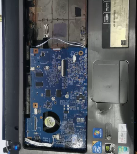 华硕4741G笔记本主板,i3CPU,一直...