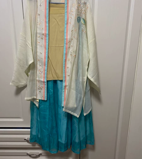 汉服三件套，七月夕家的衣服，吊牌都在，全新...