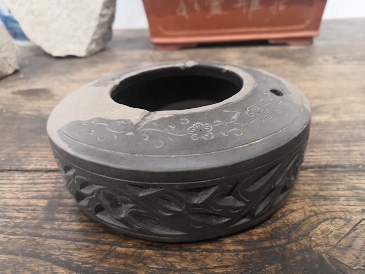 黑陶笔洗，文房用品