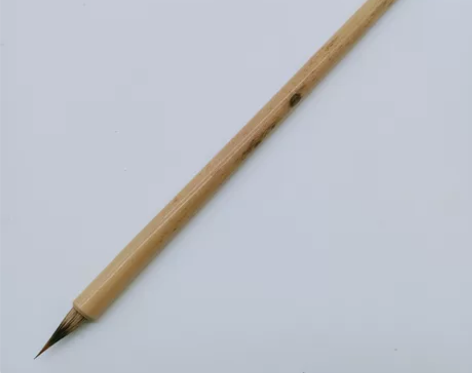 紫毫小楷一支,笔头紫毫制作,韧性好,挺拔有...