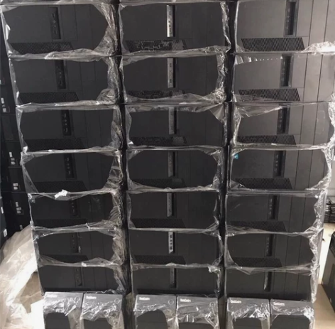 全套办公家用低价出原装联想电脑主机台式 i...