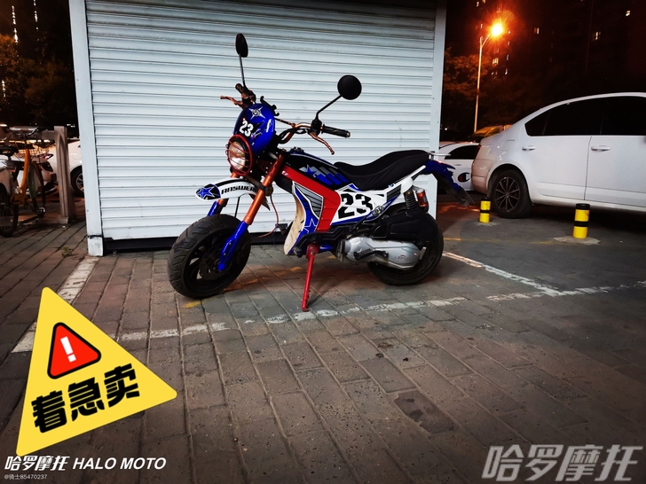 KH125无级变速个人一手摩托车,手续齐全...