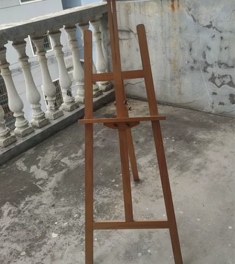 实木画架，闲置出。可以自提可以快递，运费自...