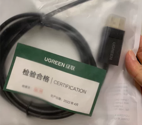 绿联 Type-C转DP线转接头转换器US...