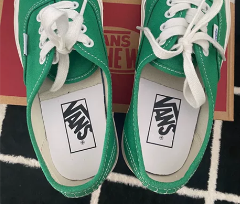 vans安纳海姆绿 李一桐同款 36.5码...