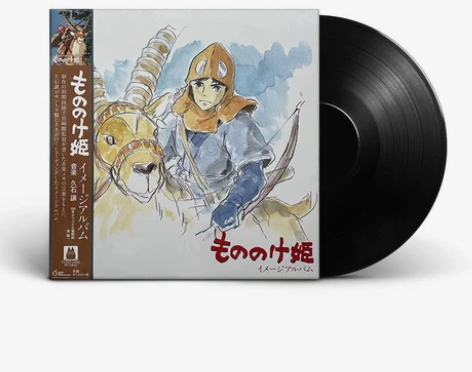 宫崎骏久石让动画电影原声带 幽灵公主 印象...