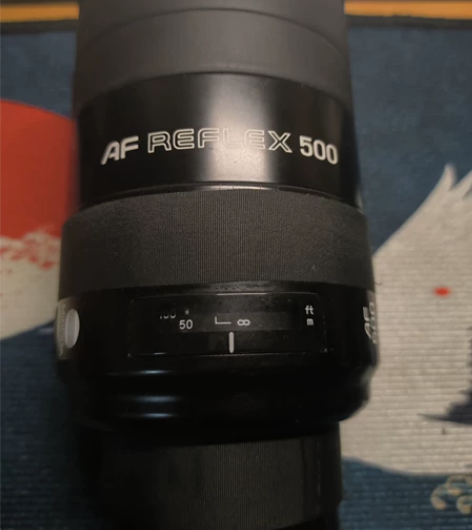 美能达500mm f8 折返镜头 单出12...