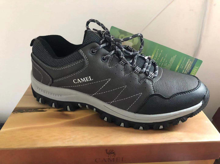 camel骆驼男款徒步鞋春秋季户外登山鞋全...