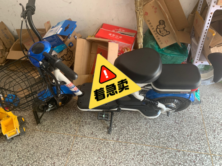 台铃电动车有牌！过户刚买了一个月续航30公...
