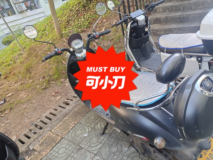 台铃二手电动车,三峡大学东苑,黄牌