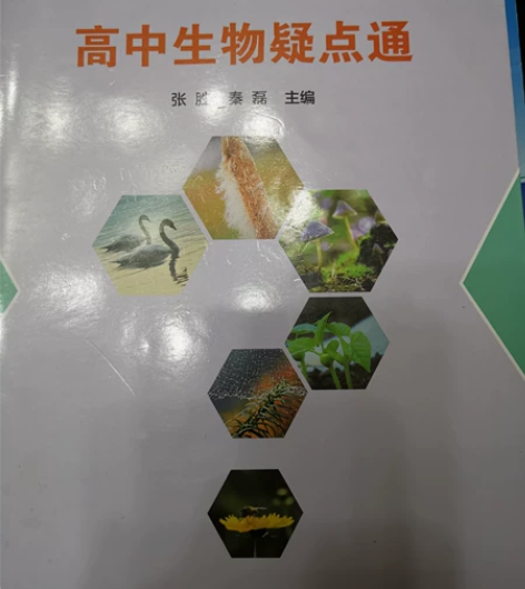 高中生物疑点通 胶版纸印刷,纸质良好 没怎...