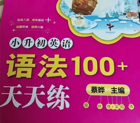 小升初英语语法天天练，涵盖小学英语的所有语...