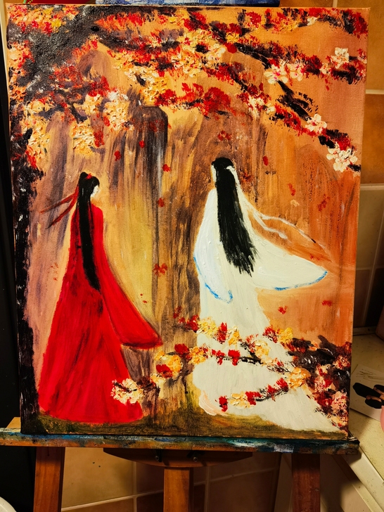 手绘油画,练习作品