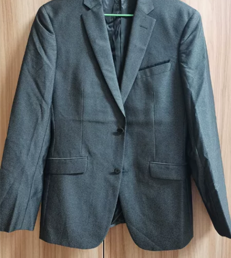 九牧王男士西服,灰色,尺码170/92A,...