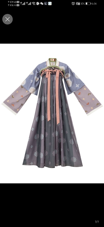 汉尚华莲湛露齐胸衫裙女汉服正品原创绣花破裙...