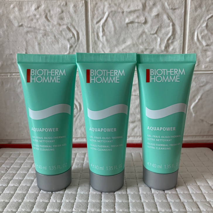 55三支!男士新水动力洁面膏洗面奶40ml...