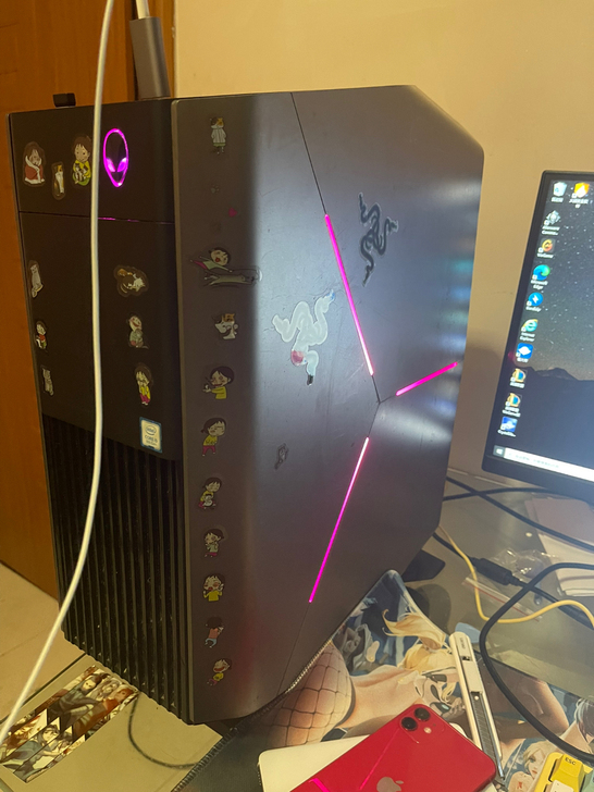 外星人aurora r7 游戏主机 8代 ...
