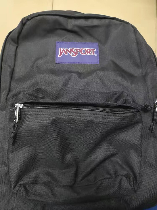全新黑色Jansport杰斯伯正品双肩背包...