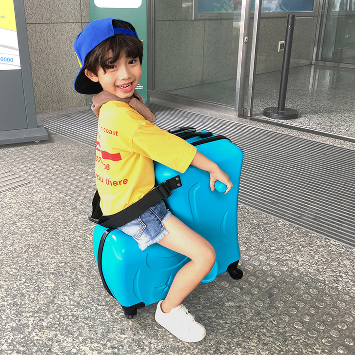 ZEFER 旅行箱 九成新 带娃旅行 解放...