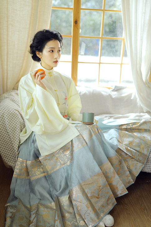 (单出马面! 兰若庭 汉服 望水云鹤 ...