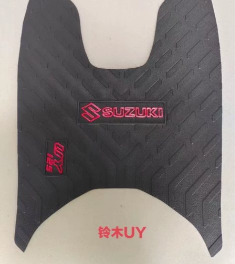 铃木UY125脚垫 摩托车橡胶乳胶脚踏垫专...