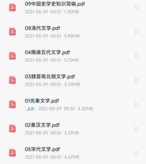 文学考研资料， 有古代文学、现当代文学、外...