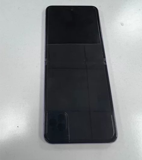 三星折叠屏Flip3。美版128g紫色版三...