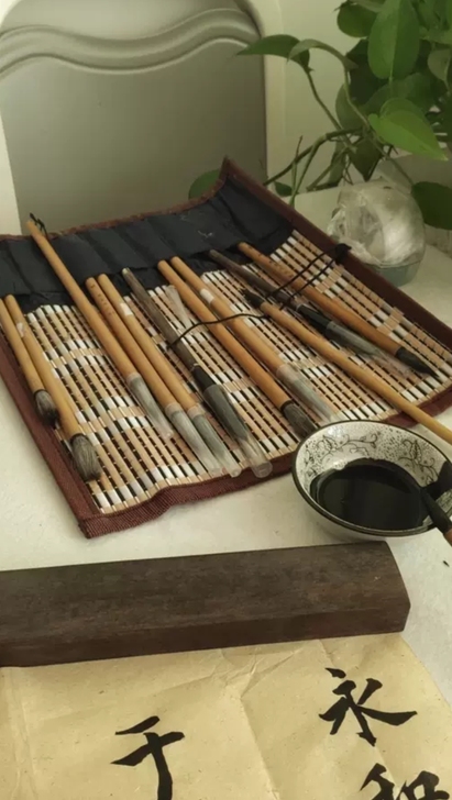手工定制毛笔单支24，正品书法碑帖原价，