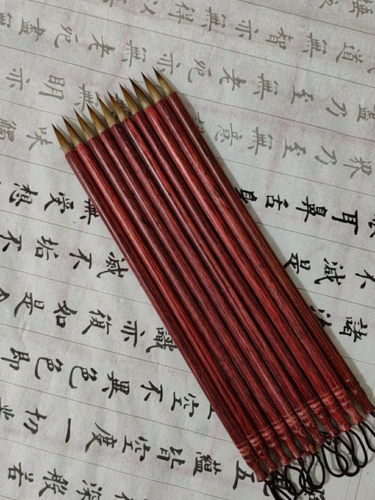 狼毫小楷 绳头楷笔 可以抄心经、勾线、白描...