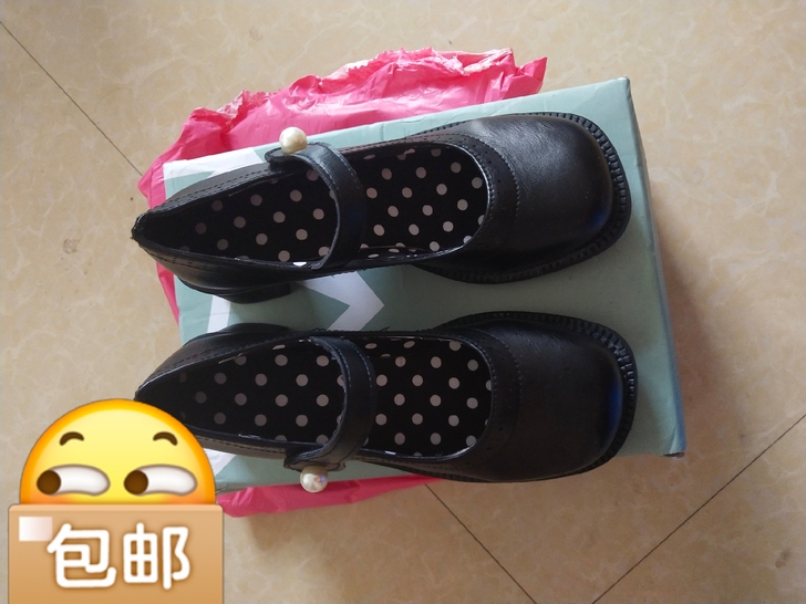 全新玛丽珍鞋合适36码脚穿,大处理了,35...