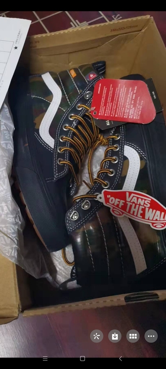 vans高帮板鞋41码