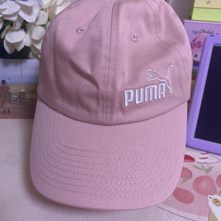PUMA彪马运动休闲棒球帽粉色