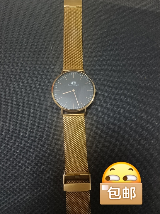 正品DW手表，自用2年多，时间一直准时没有...