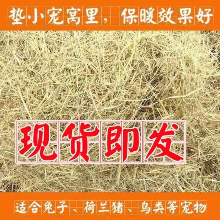 2021年正宗农家自种新水稻草短草纤维干草...