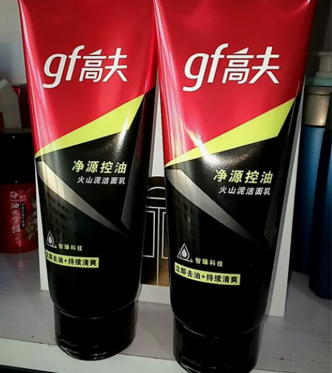 高夫净源控油火山泥洁面乳150毫升 高夫...