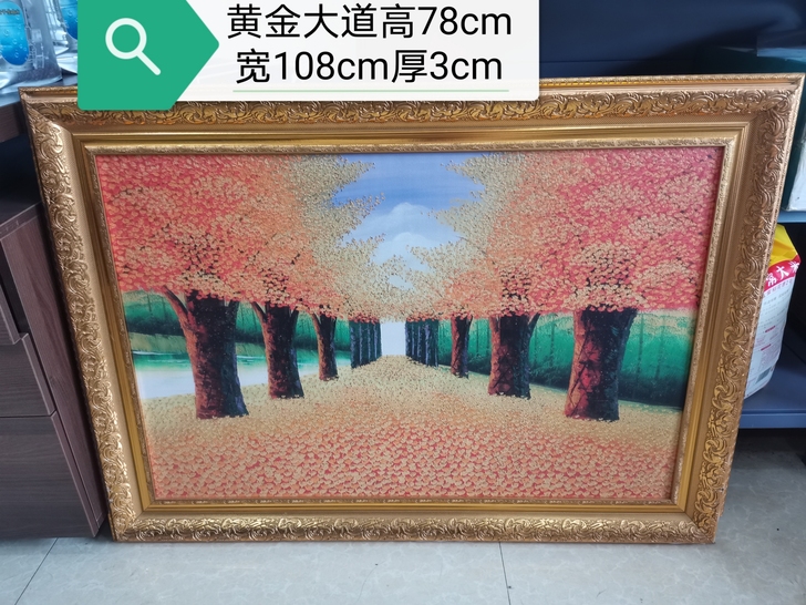 店面转让亏本处理瓷砖雕刻画，立体感强