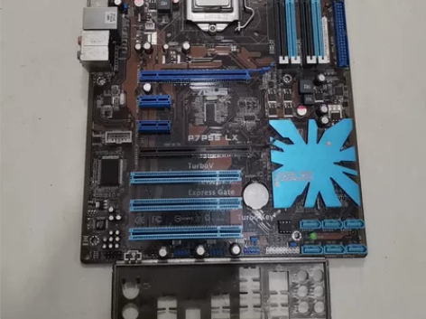 华硕p7p55 lx主板+i5 750CP...