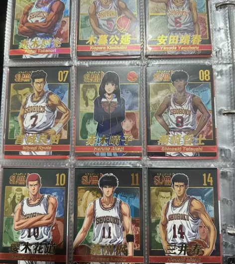 摩卡灌篮高手第二弹湘北人物集结卡晴子流川枫...