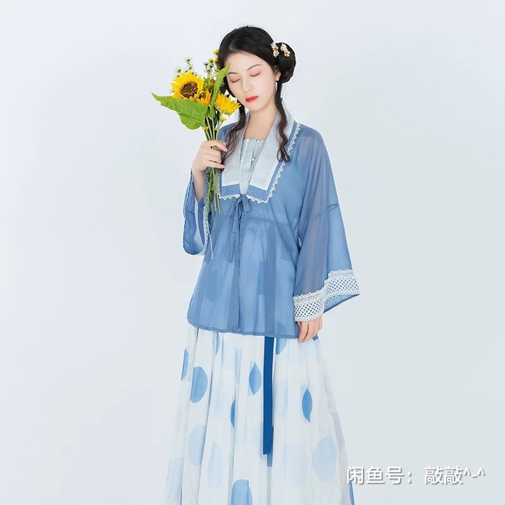 花朝记小意达 原创夏夜童话 汉元素合领衫主...