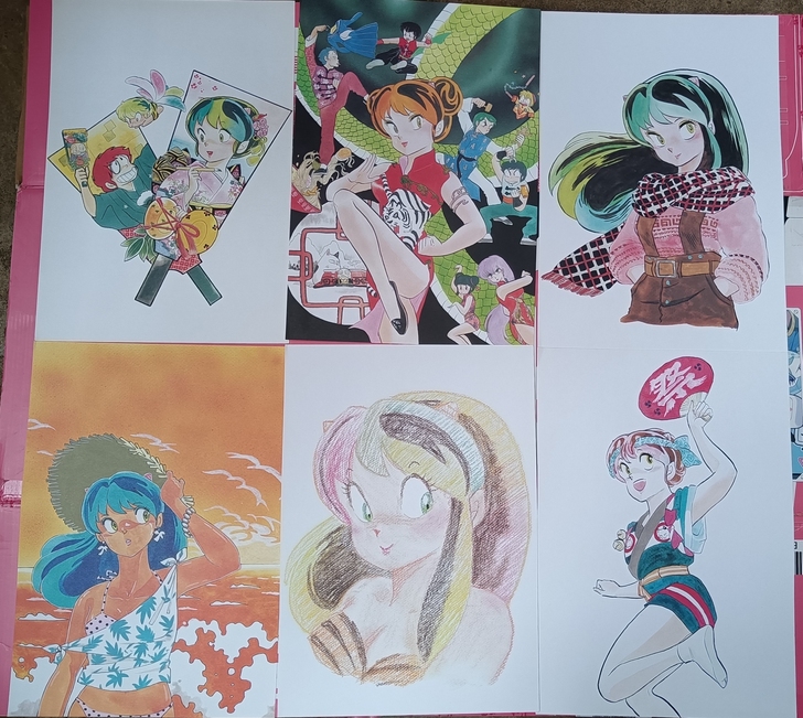 福星小子 高桥留美子复制原画，按张出