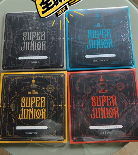全新 super junior十辑，未拆封...