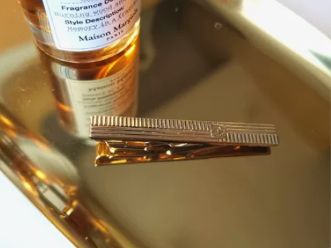 Dior 迪奥中古鎏金领带夹 Logo款 ...