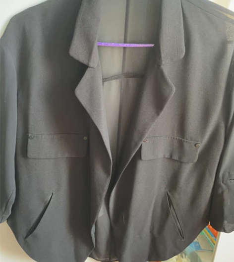 专柜正品百家好雪纺外套短款小西服外套防晒b...