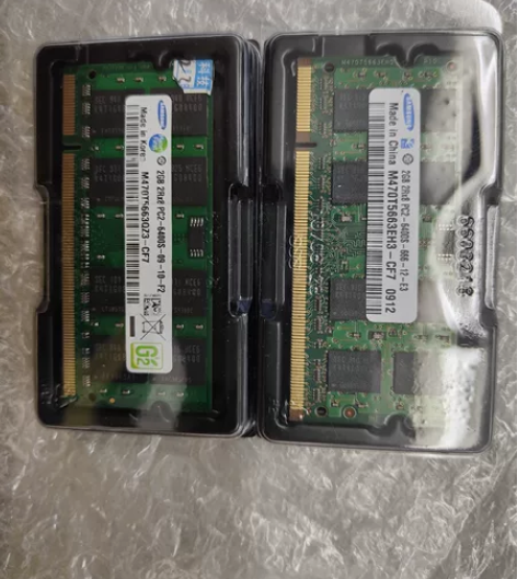 三星 笔记本内存DDR2, 单条2G 64...