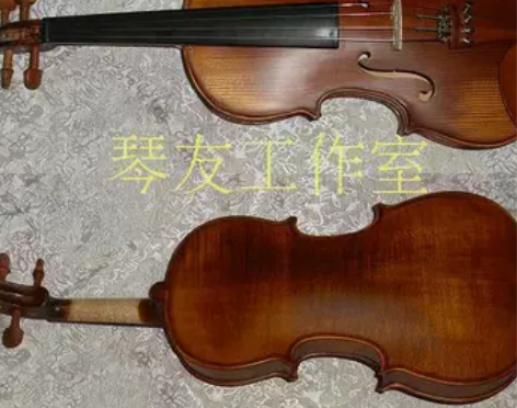 哑光仿古小提琴 手工制作初学考级演奏4/4...
