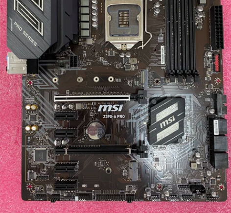 微星 Z390-A PRO主板 拆机成色...